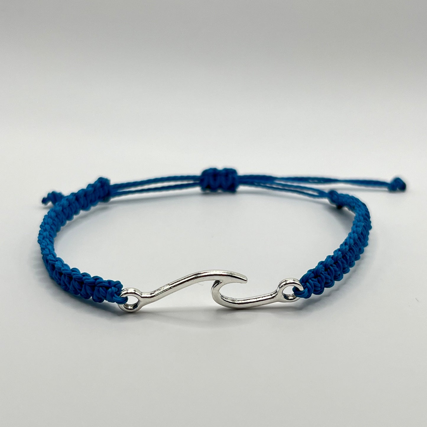 Onda de mar armbånd i blått