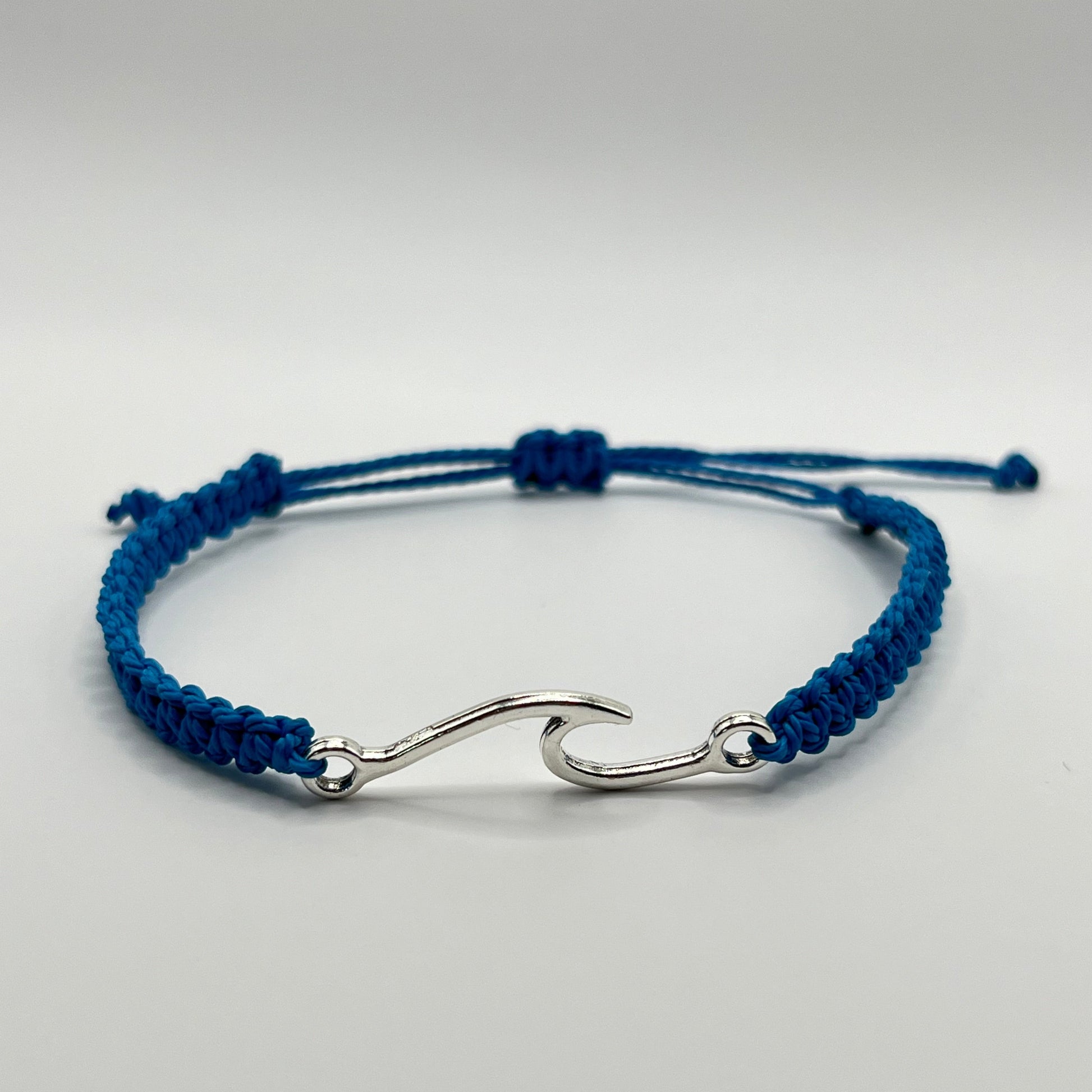 Onda de mar armbånd i blått